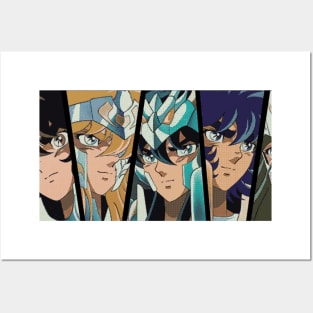 Saint Seiya - 8bit Style Posters and Art